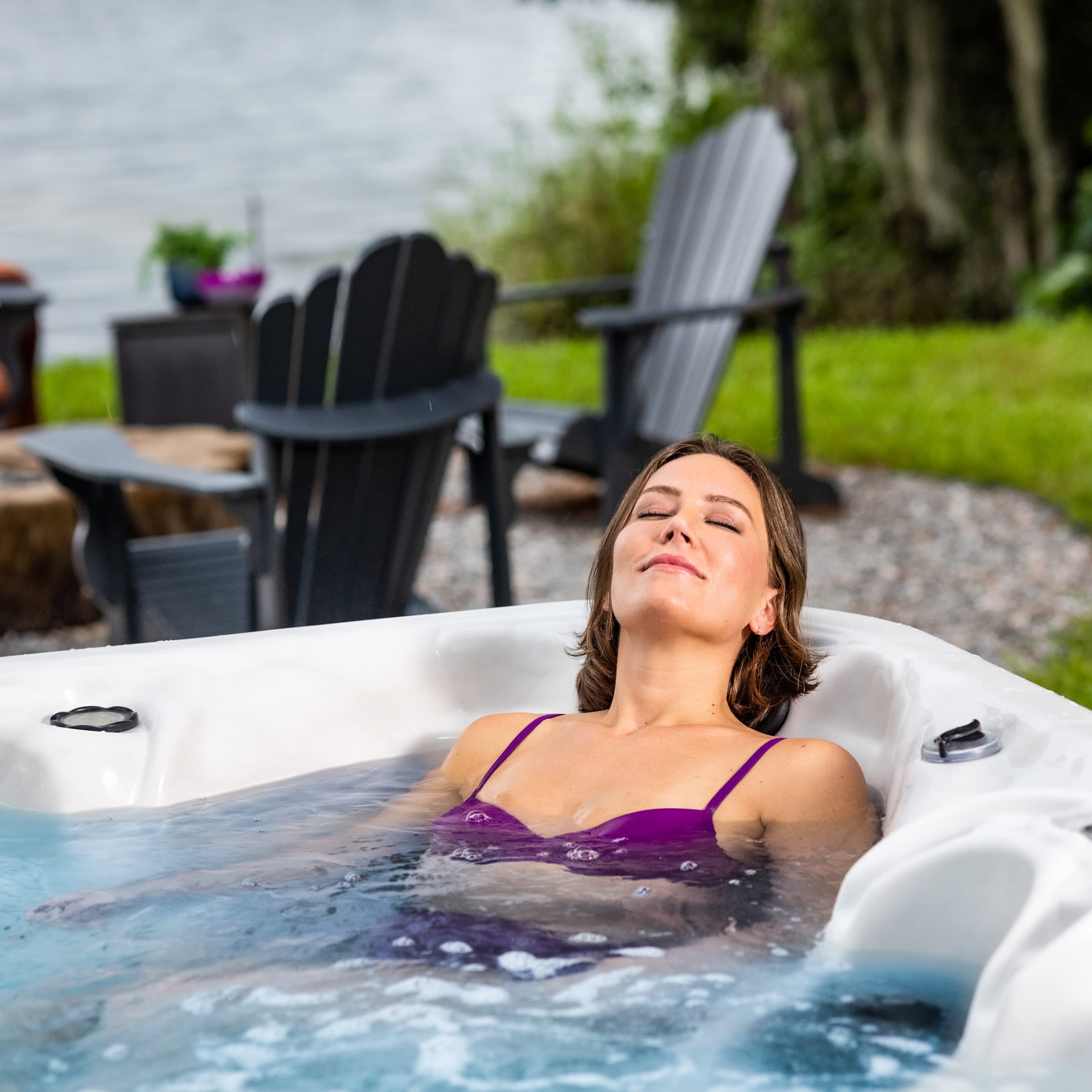 Clorox Pool&Spa pantalla de app con recomendaciones para mantenimiento