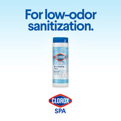 Clorox Pool&Spa etiqueta informativa con instrucciones y dosificación clara
