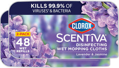 Clorox paquete de recambios para fregona, almacenaje práctico y fragancia