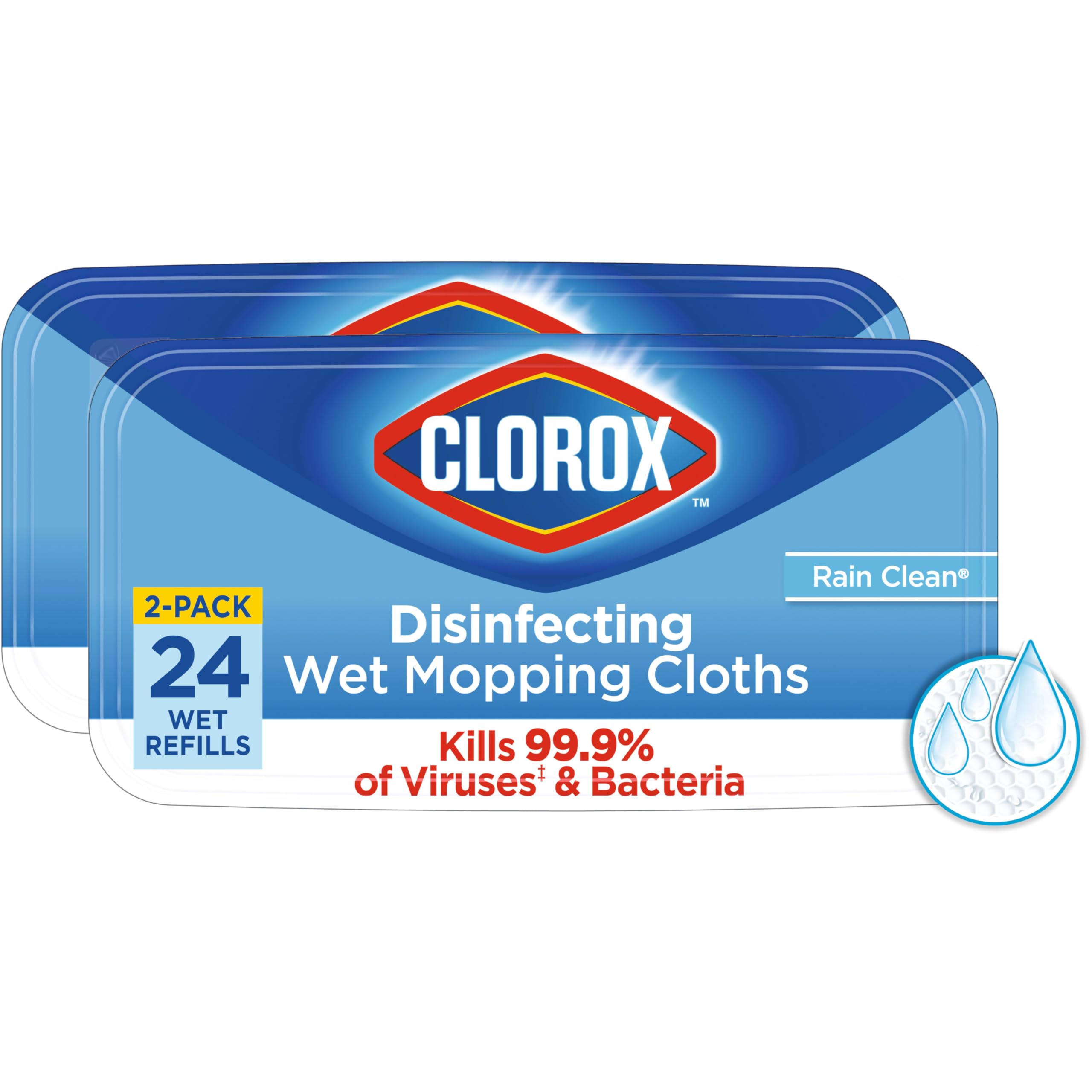 Clorox paquete frontal de recambios con montaje rápido, limpieza eficiente