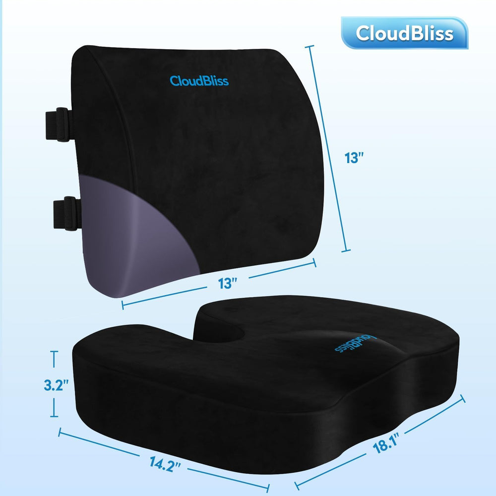 CloudBliss base antideslizante que mantiene el cojín fijo y seguro