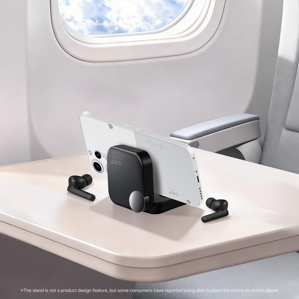 CMF BY NOTHING auriculares junto a smartphone, conexión estable Bluetooth 5.4