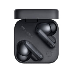 CMF BY NOTHING front case open showing earbuds and charging, clear battery benefit