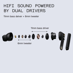 CMF BY NOTHING earbud in ear demonstrating secure fit for active use
