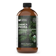 Complete Natural Products frasco frontal 16oz mostrando etiqueta clara y beneficios