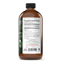 Gota de tintura Chanca Piedra en cuchara por Complete Natural Products para dosificar fácil