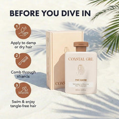 Coastal Grl en mano para comparar escala y volumen práctico de viaje