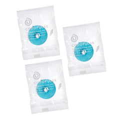 Cocolab Cocofloss envase frontal mostrando pack de tres refills y sabor menta, limpieza eficaz