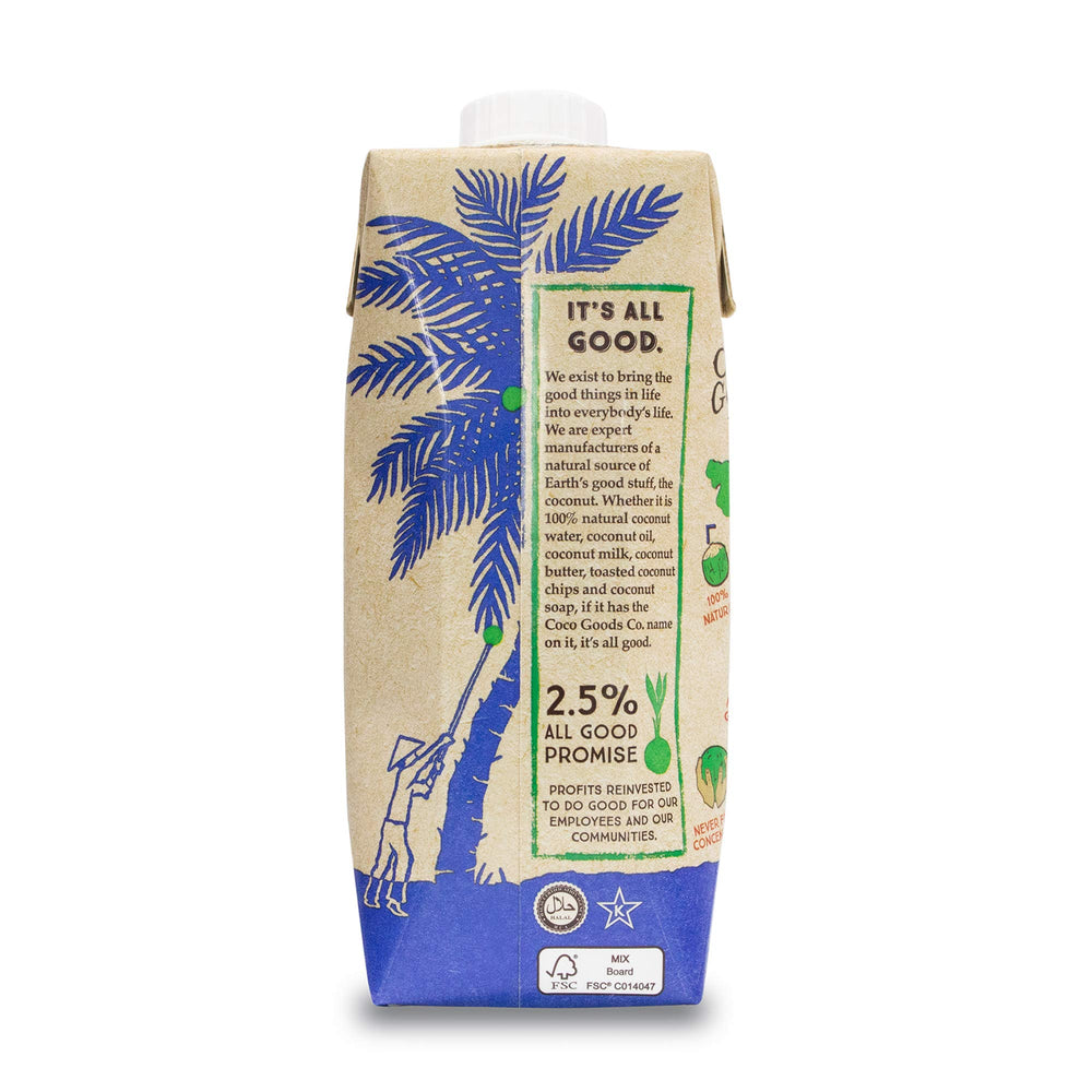 CocoGoodsCo pack de 12 en caja, ideal para almacenamiento y consumo continuo