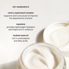 Cocokind crema detalle de ingredientes naturales beneficiando la piel