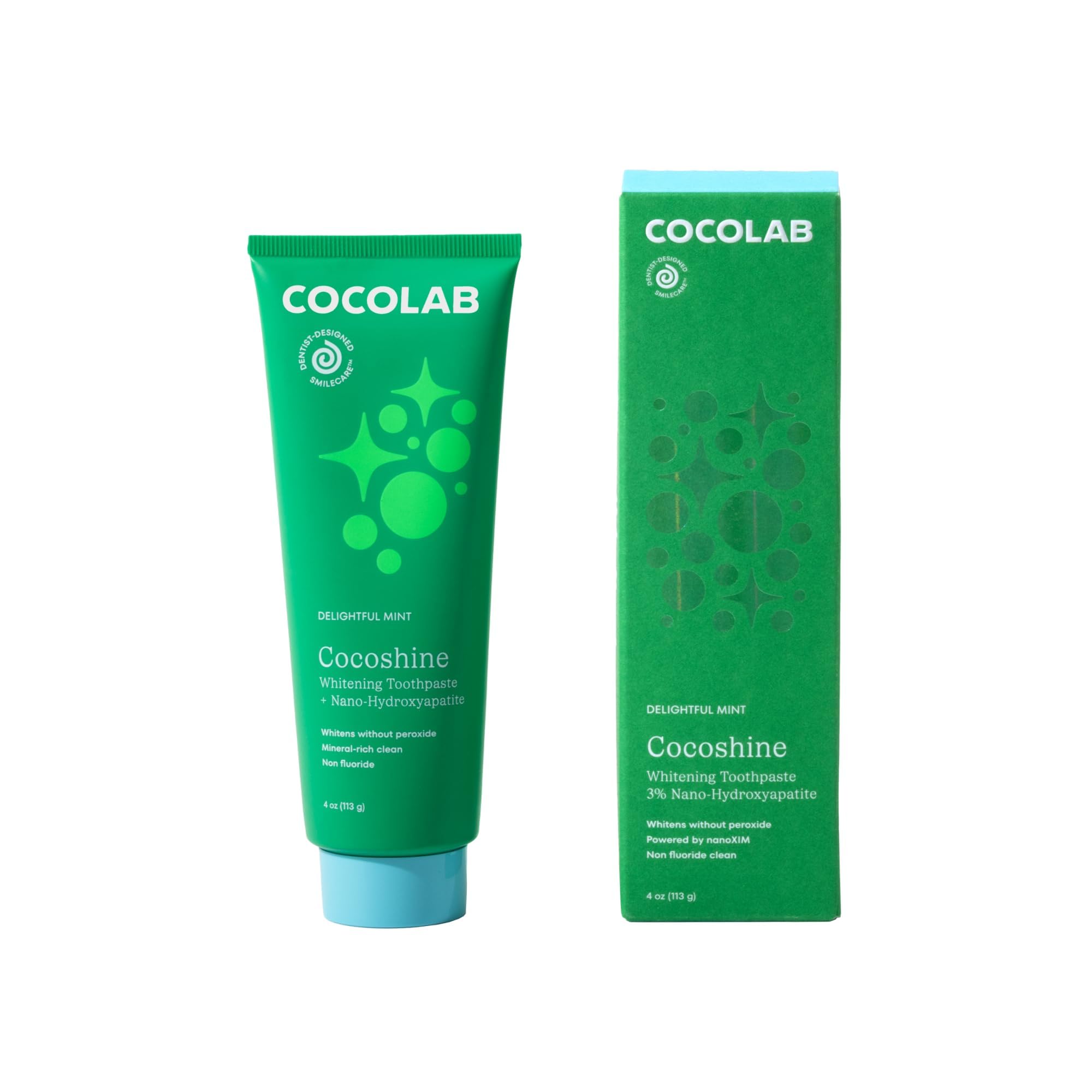 Cocolab Cocoshine frente del empaque mostrando diseño y beneficio refrescante