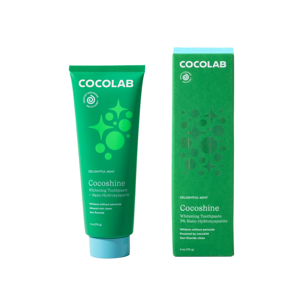 Cocolab Cocoshine frente del empaque mostrando diseño y beneficio refrescante