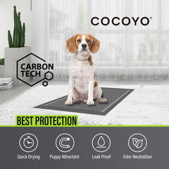 COCOYO textura superior con carbón activo que neutraliza olores visiblemente
