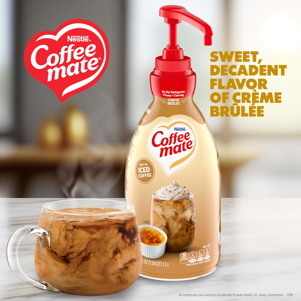 Coffee mate bomba dosificadora en primer plano para dispensado preciso