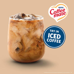 Coffee Mate detalle de la crema líquida aspecto sedoso y uniforme