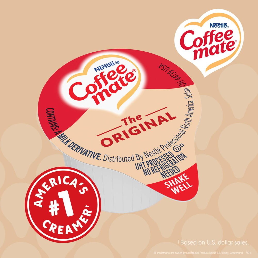 Coffee Mate etiqueta de ingredientes clara y beneficios dietéticos