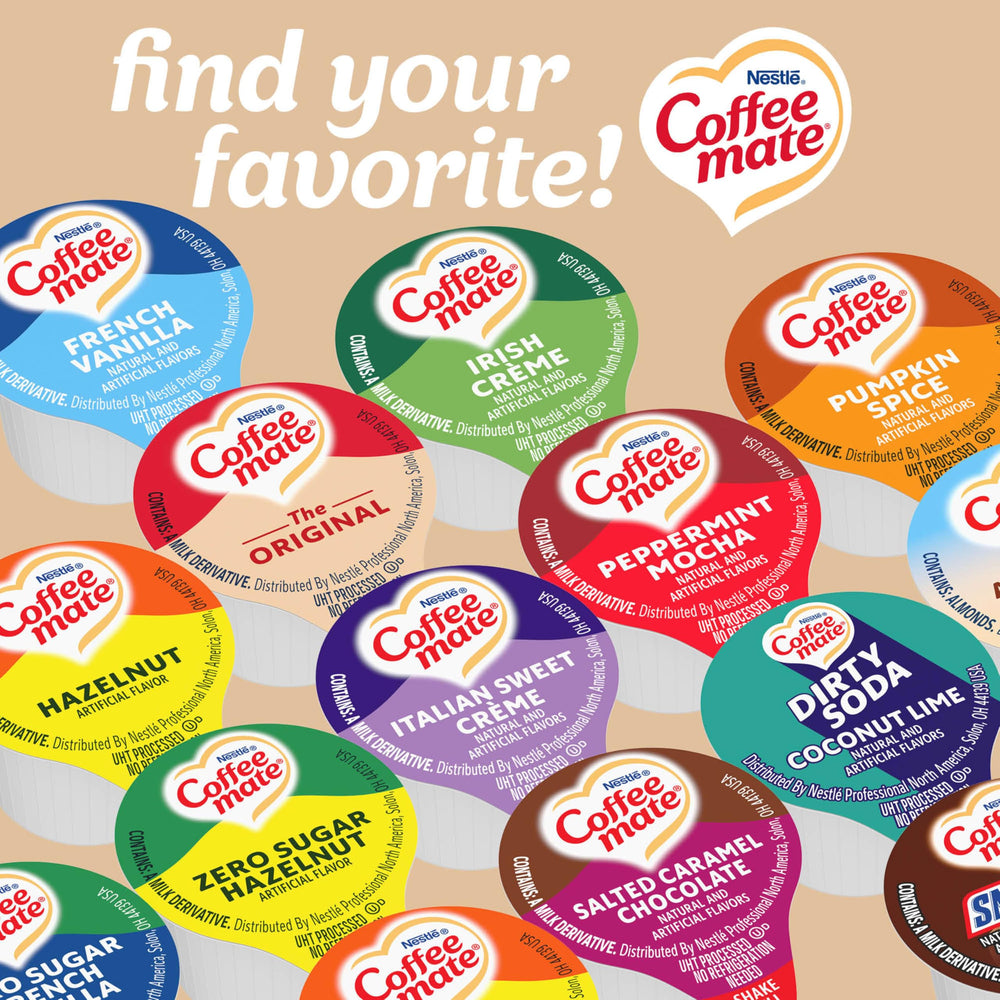 Coffee Mate monodosis en buffet imagen de servicio profesional