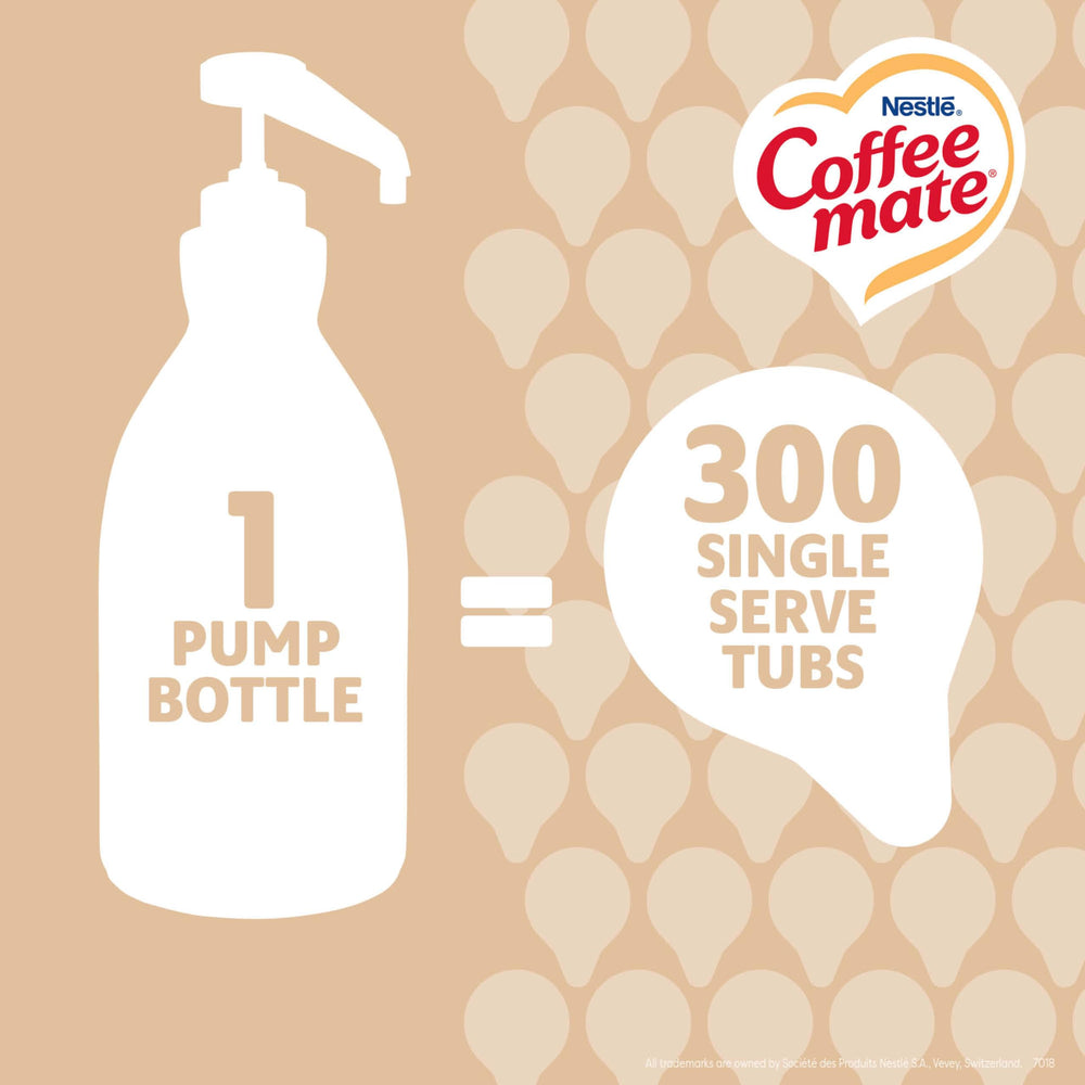 Coffee Mate crema concentrada en cucharilla mostrando textura cremosa y sabor