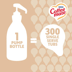 Coffee Mate crema concentrada en cucharilla mostrando textura cremosa y sabor