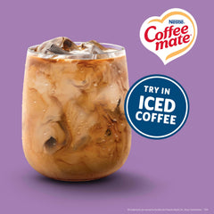 Coffee Mate monodosis junto a cafetera en oficina para servicio eficiente