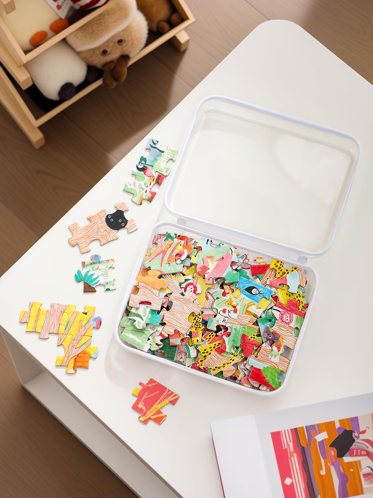 CoiiJoii estuche dentro de bolso de bebé con pañales y toallitas, fácil localización