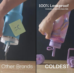 Coldest Tumbler tapa con pajita para beber cómodo y sin derrames