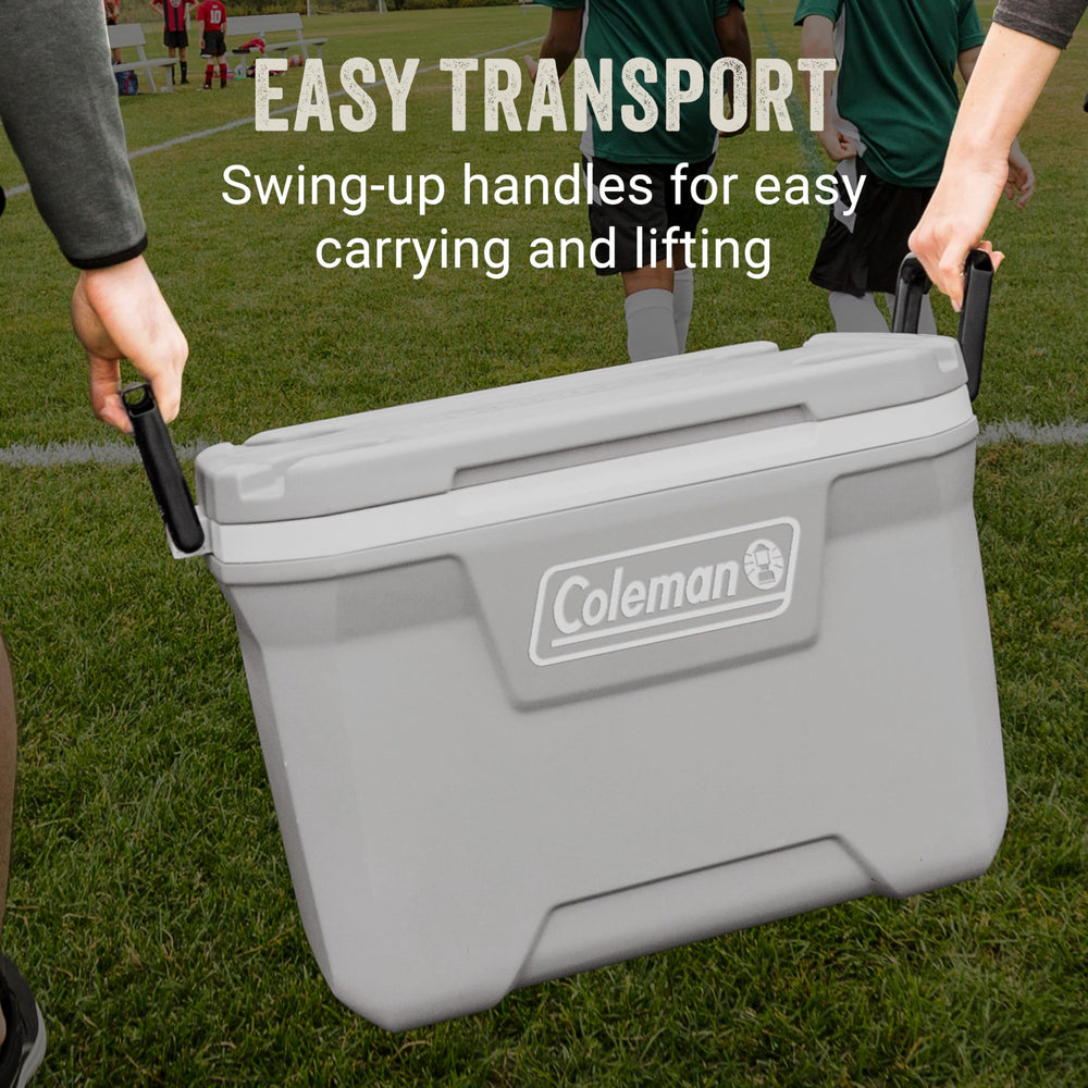 Coleman stain-resistant interior liner for easy cleanup benefit