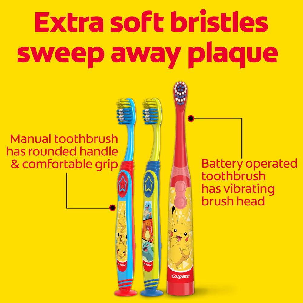 Colgate Pokemon pasta en tubo Bubble Fruit con flúor para protección de caries