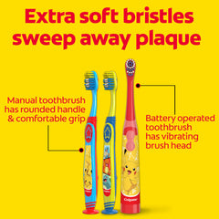 Colgate Pokemon pasta en tubo Bubble Fruit con flúor para protección de caries