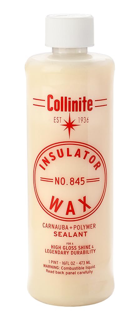 Collinite bottle front label showing product identity and easy application benefit