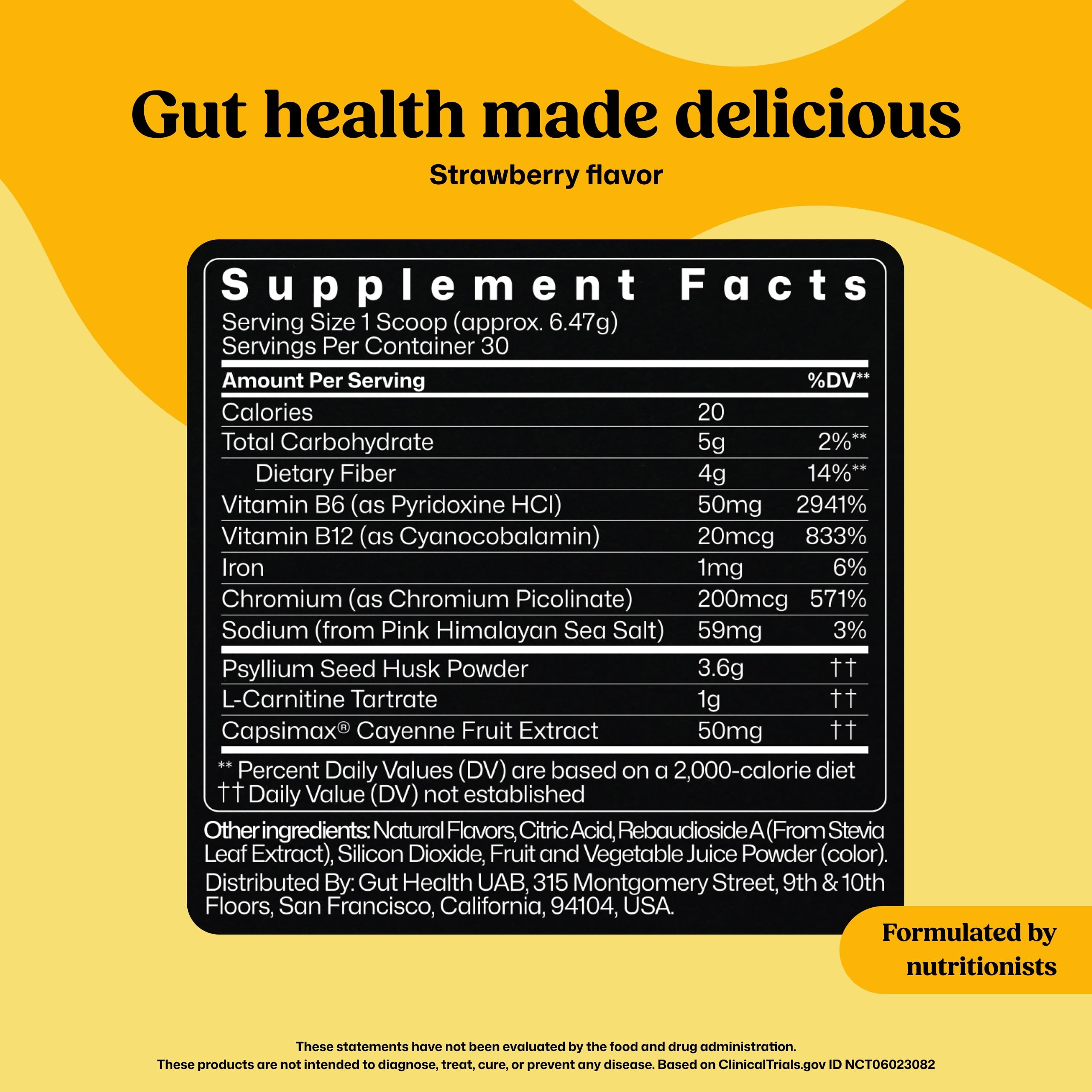 ColonBroom etiqueta nutricional ampliada para información transparente