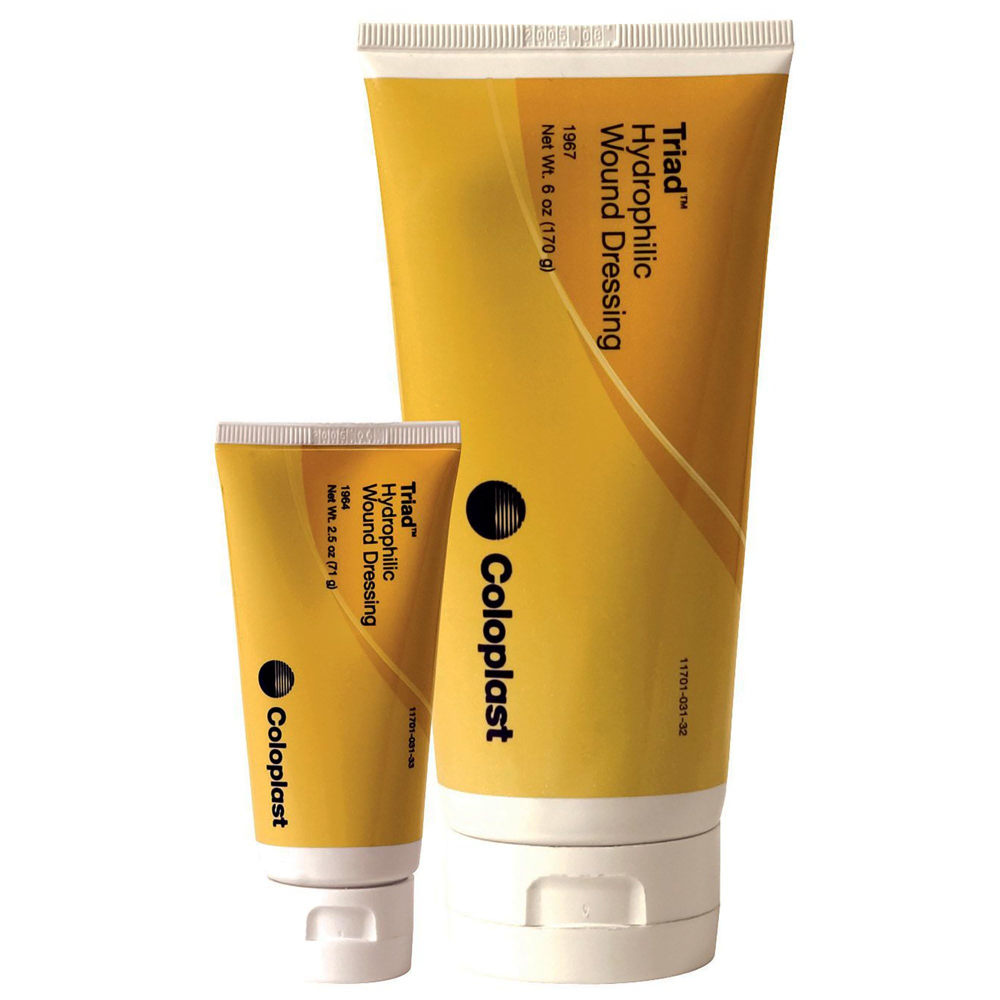 Coloplast Triad aplicado en herida difícil demostrando cobertura y protección perilesional