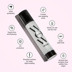 COLOR WOW textura ligera del serum sobre la palma para suavidad