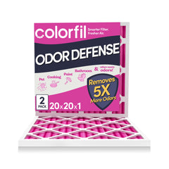 Colorfil mostración frontal del empaque que comunica calidad y origen EE. UU.