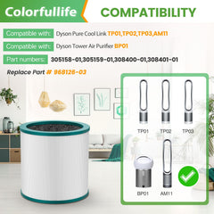 Colorfullife capa de carbón activado enfocada para olores