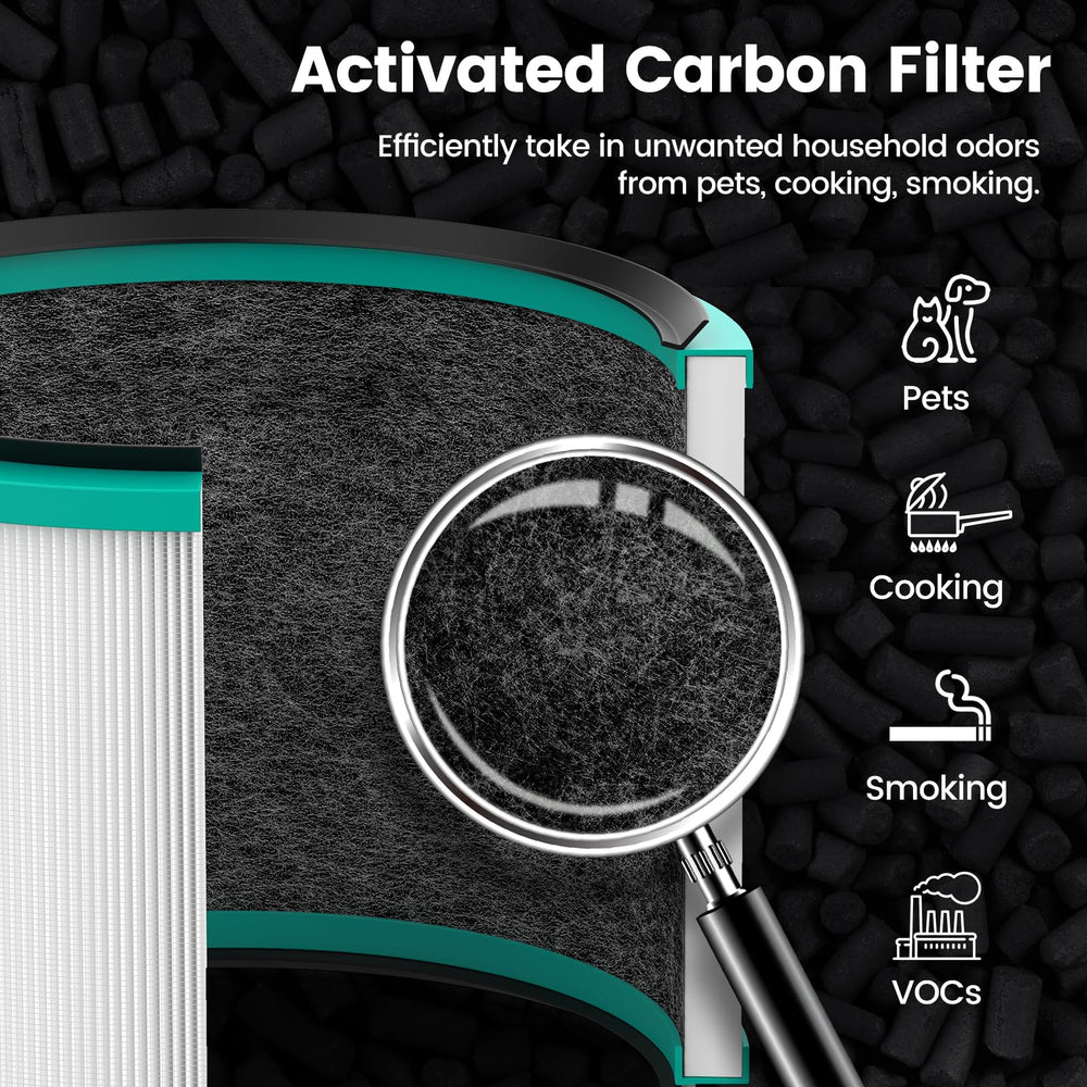 Colorfullife filtro sostenido en mano para mostrar tamaño y escala práctica