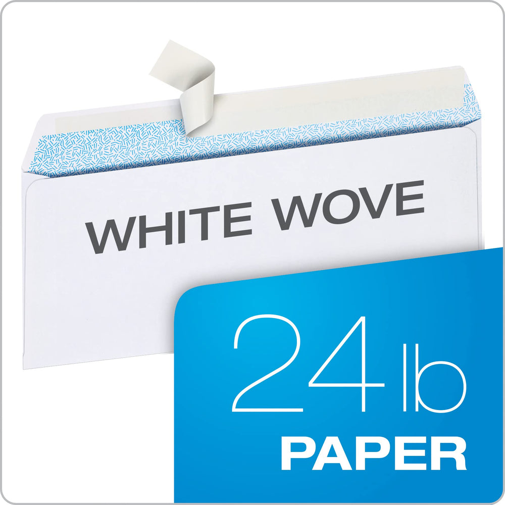 Columbian envelope beside folded letter showing correct #10 size fit