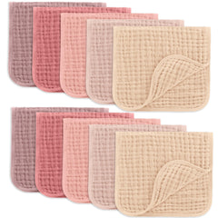 Comfy Cubs paquete frontal Multi Girl mostrando diez paños, práctico regalo