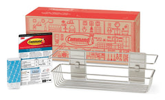 Command caddy frontal con botellas organizado y accesible