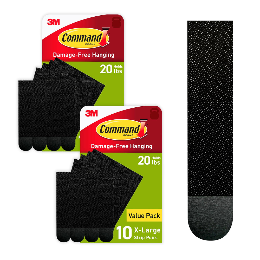 Command paquete frontal de tiras XL, solución fuerte y sin taladro