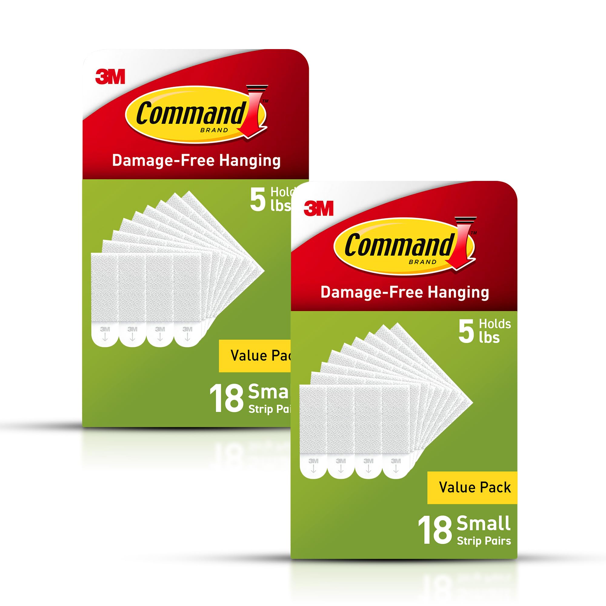 Command empaque frontal mostrando 36 pares y beneficios sin daños