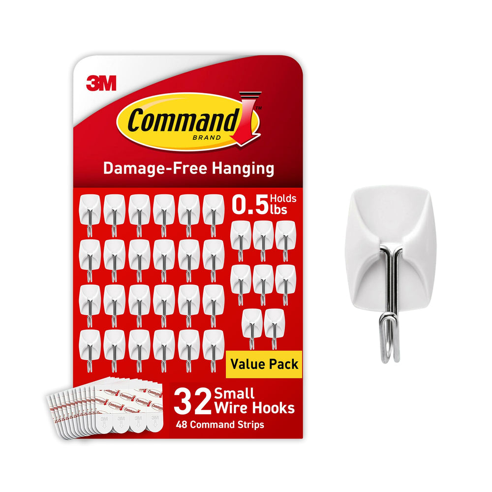 Command ganchos frontal empaque mostrando cantidad y ventaja sin daños