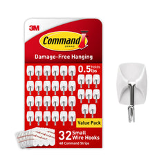 Command ganchos frontal empaque mostrando cantidad y ventaja sin daños