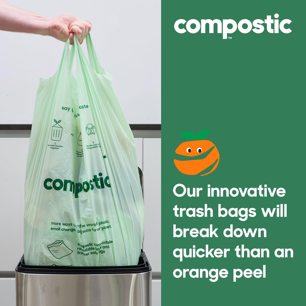 Compostic seam and edge detail illustrating reinforced leak-resistant construction