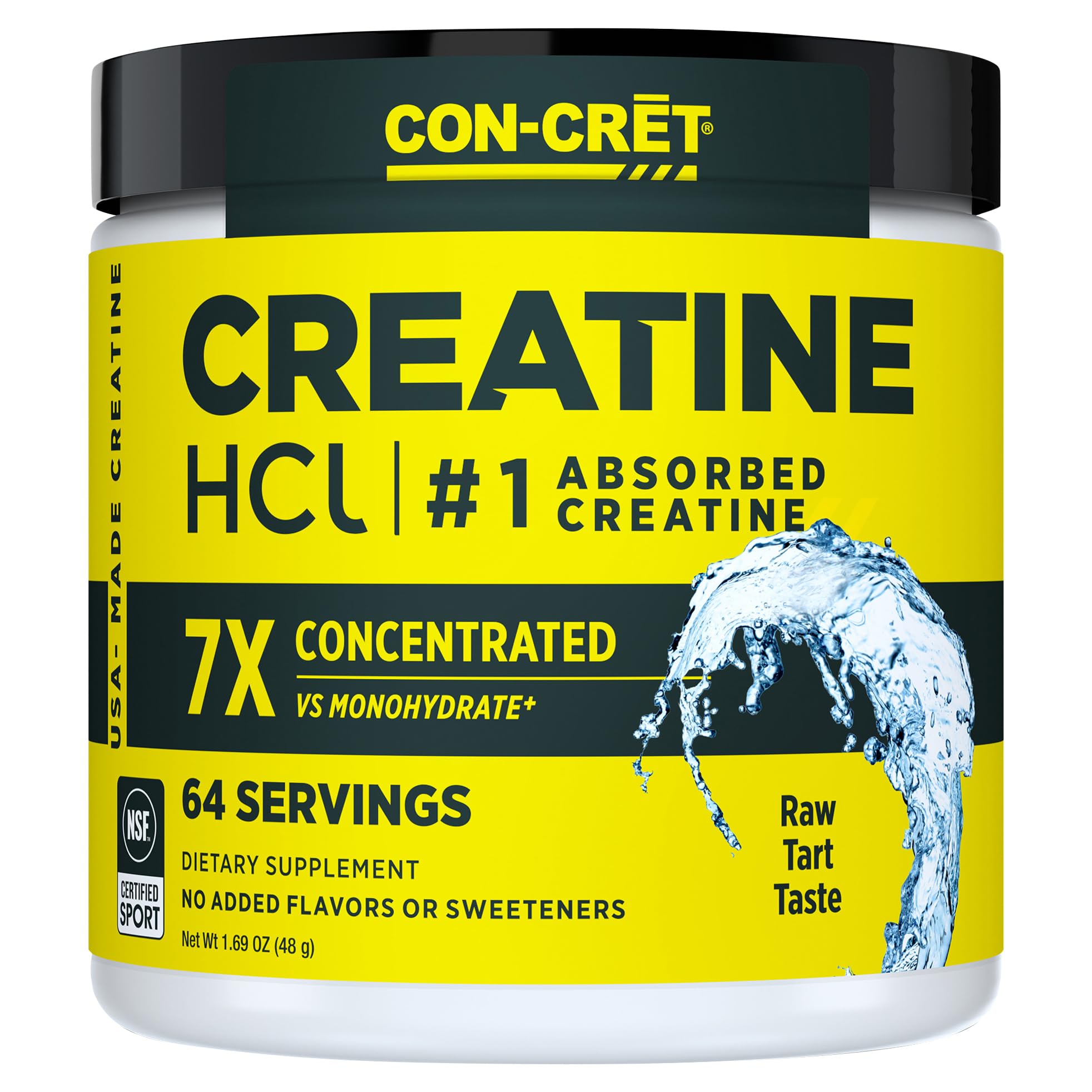 CON-CRET frente del envase mostrando marca y formato sin sabor