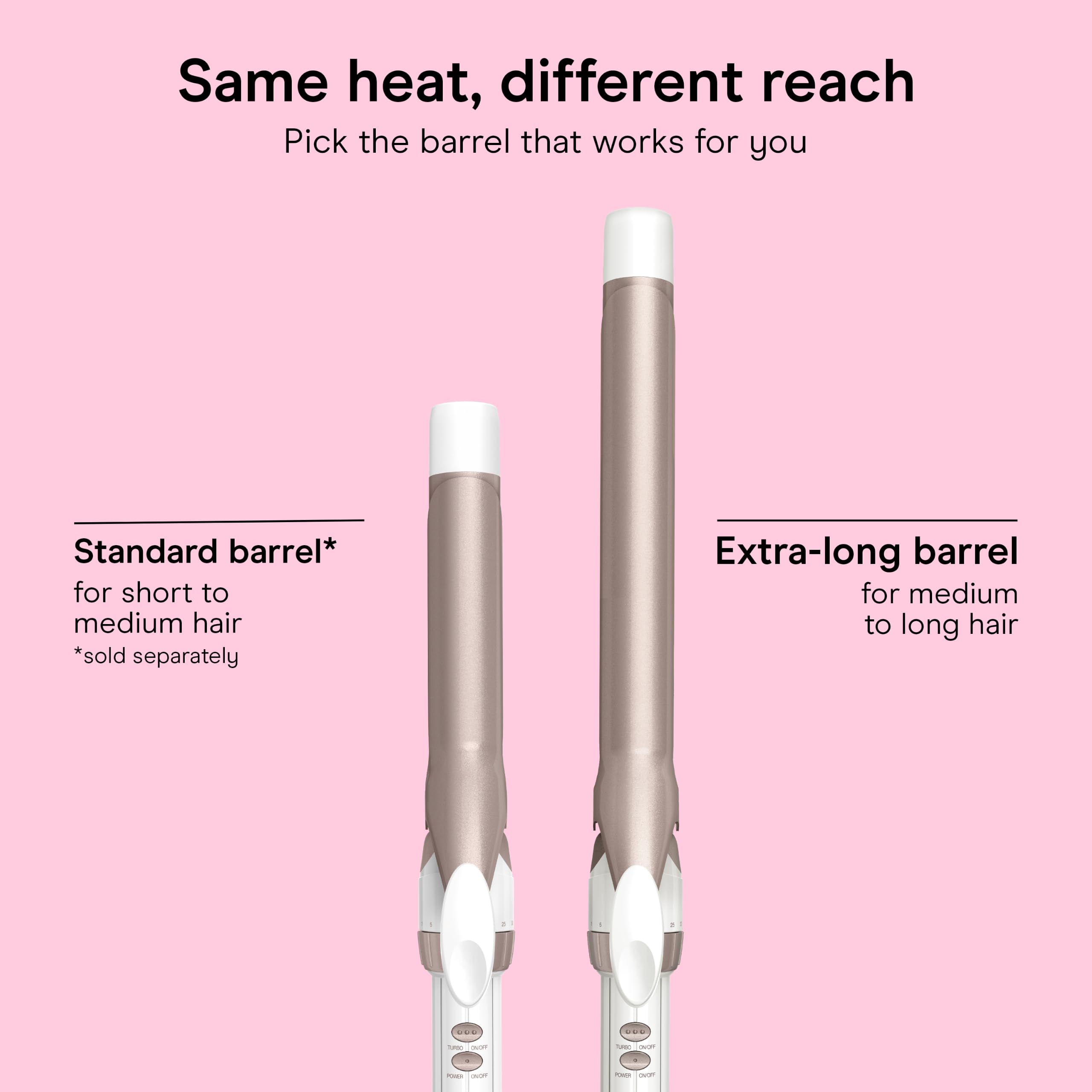 Conair etiquetas de doble voltaje y botones para viaje seguro