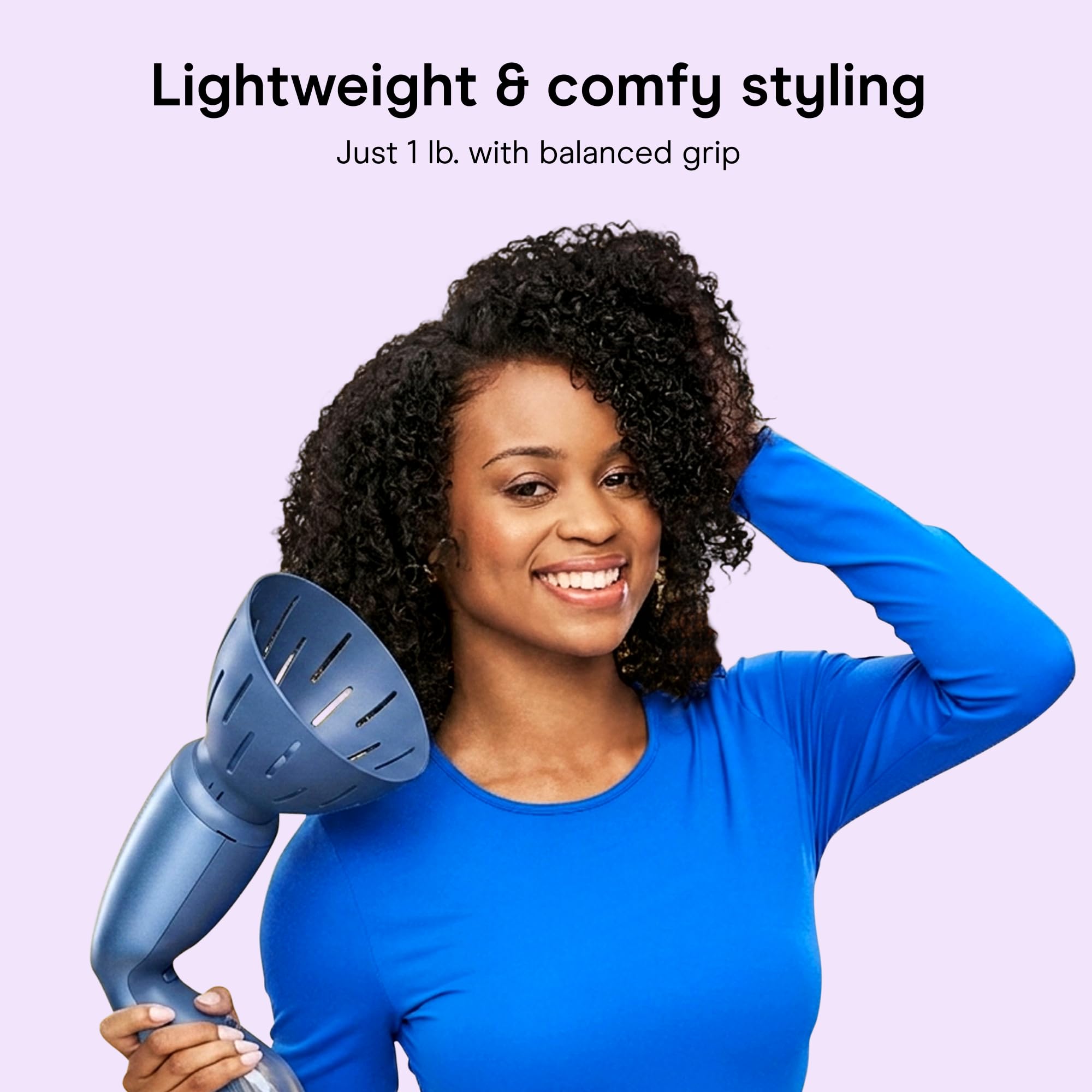 Conair INFINITIPRO agarre ligero que reduce fatiga durante sesiones de mano