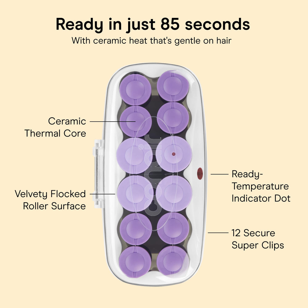 Conair super clips detail demonstrating secure hold for longer set time