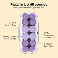Conair super clips detail demonstrating secure hold for longer set time