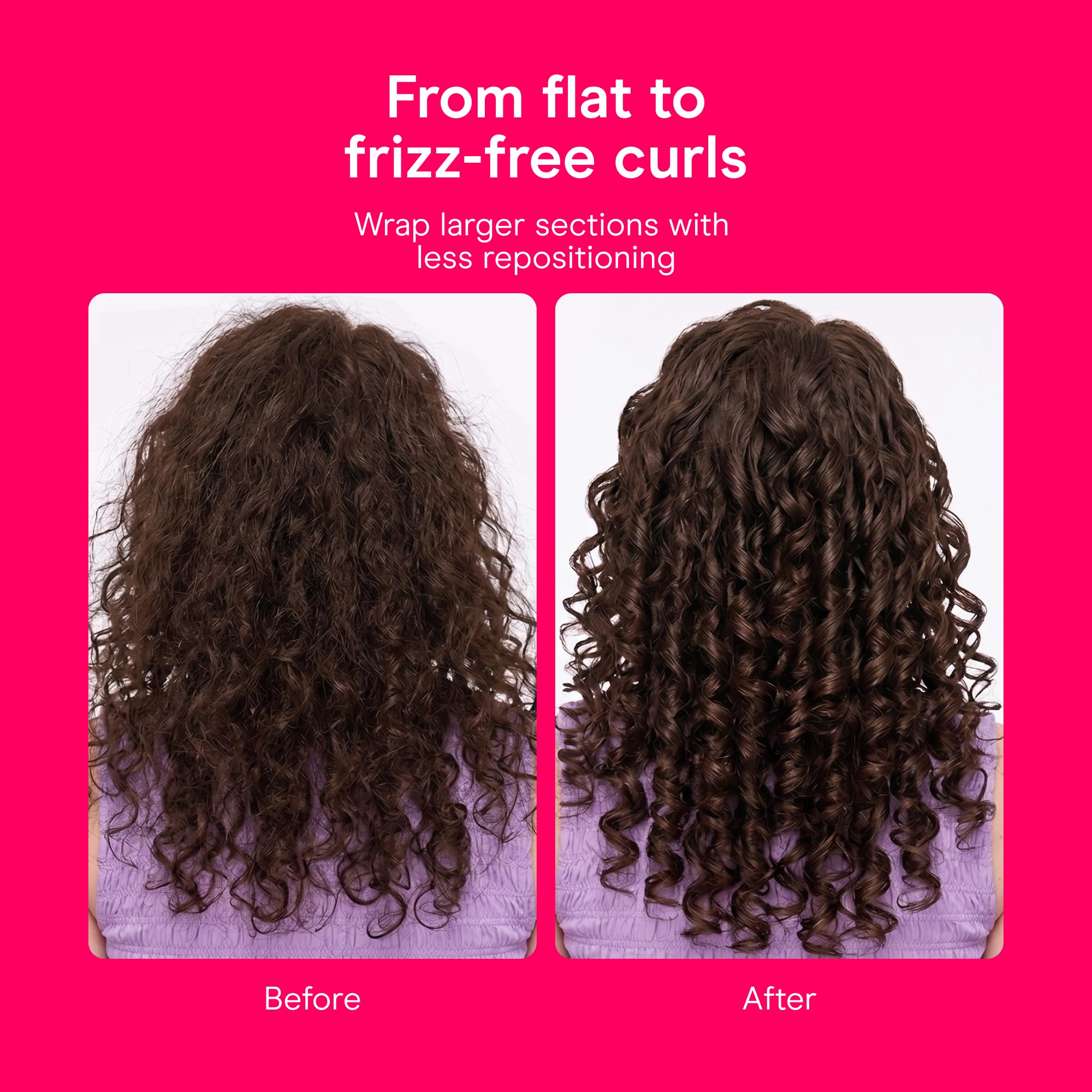 Conair detalle de superficie cerámica que mejora el brillo y reduce frizz